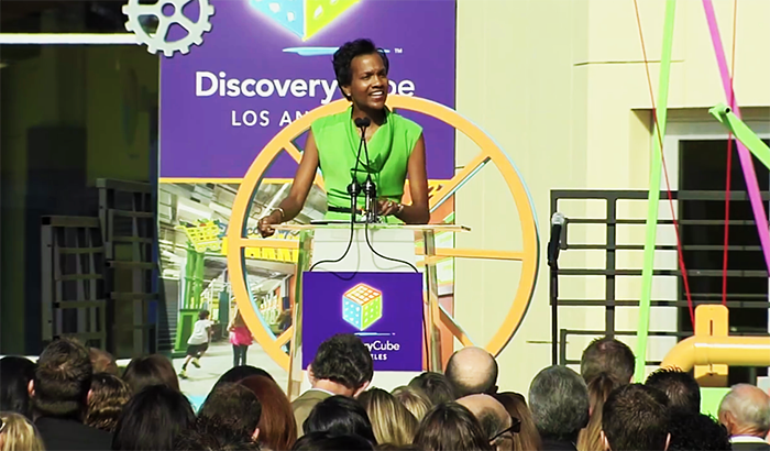 Kafi Blumenfield, Executive Director of Discovery Cube Los Angeles