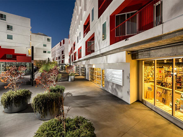 One Santa Fe, a mixed-use development in the Arts District of Los Angeles